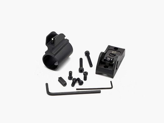 Regulowany celownik LPA SHT02R do BAR11R+D2 + SG3+M1B + Blister (biały punkt)