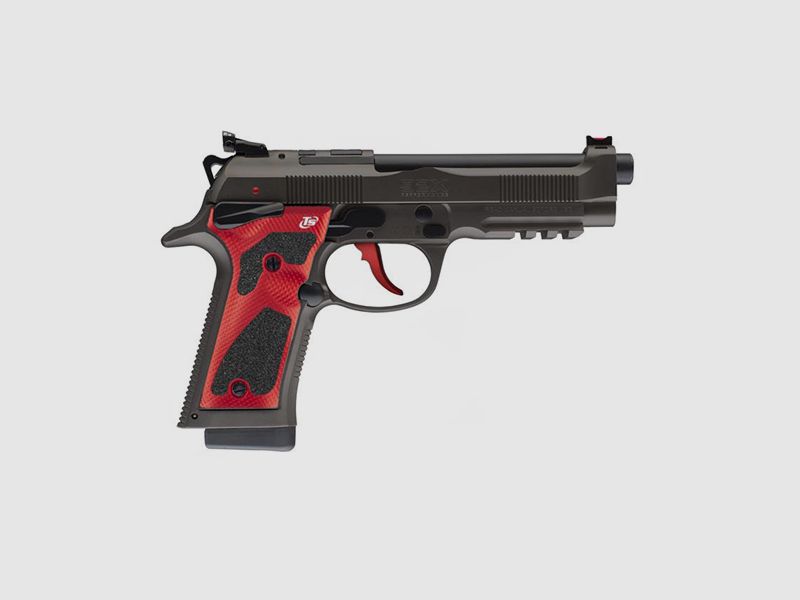 Beretta – Pistole / 92X Performance Optic Ready / Red Edition / Roter Griff/ 9mm