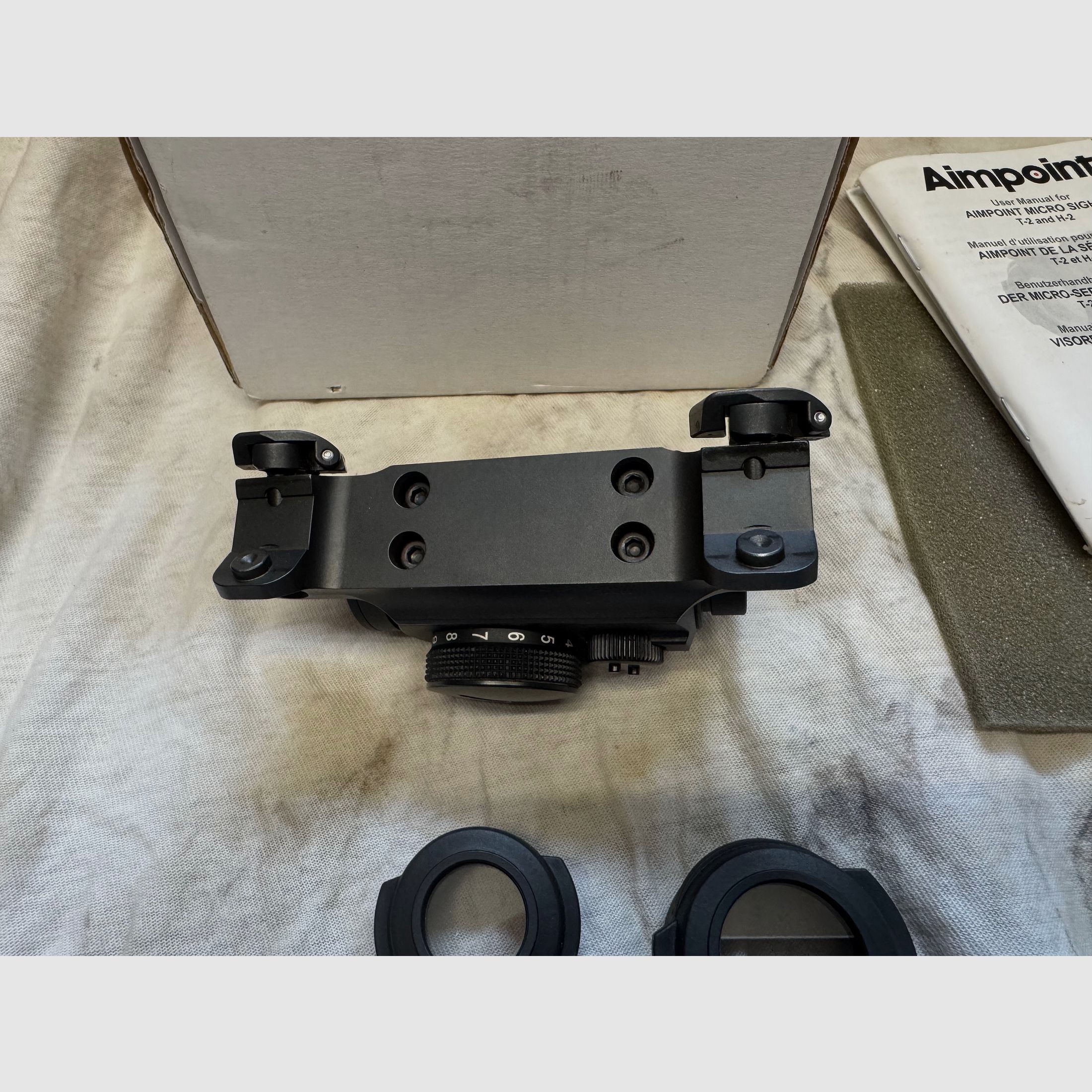 Aimpoint Micro H-2 mit Blaser Sattelmontage 2 MOA