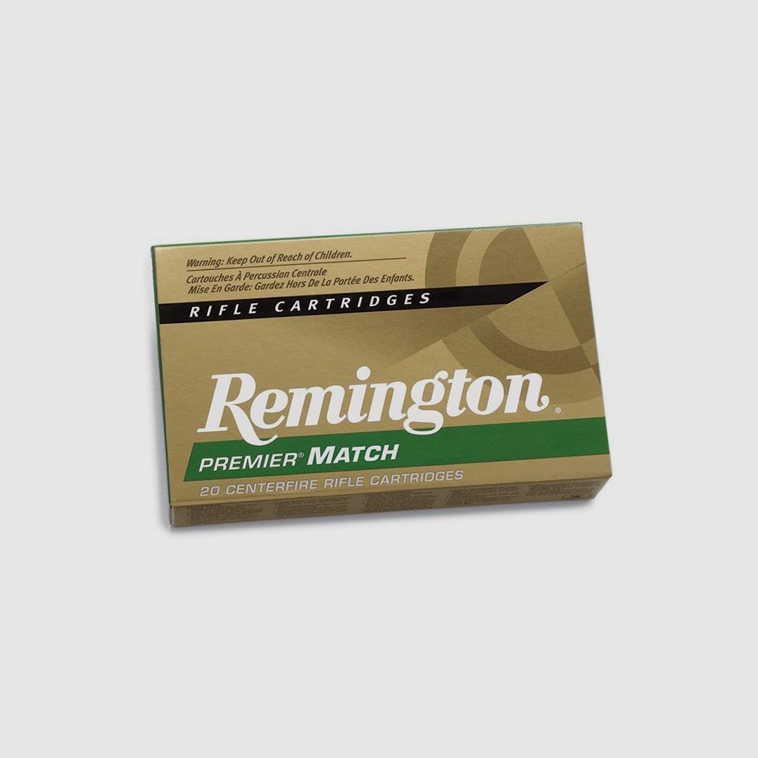 Büchsenmunition REMINGTON PREMIER MATCH – 308 Win. – 168 grains, Bild 1 von 2