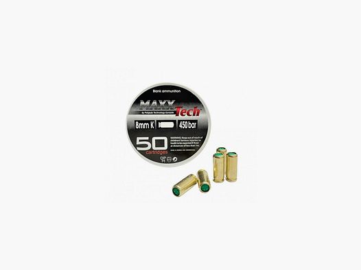 MAXXTech 8 mm Platzpatronen