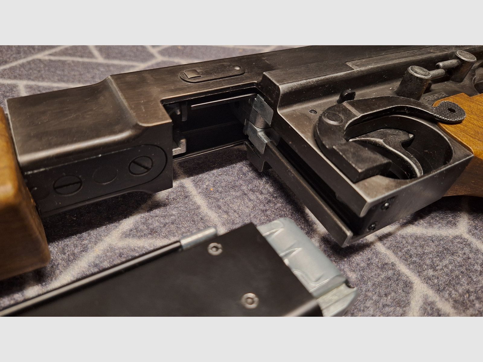 Legends M1A1 Legendary Used-Look Blowback 4,5 mm BB Co2-Gewehr NEU!