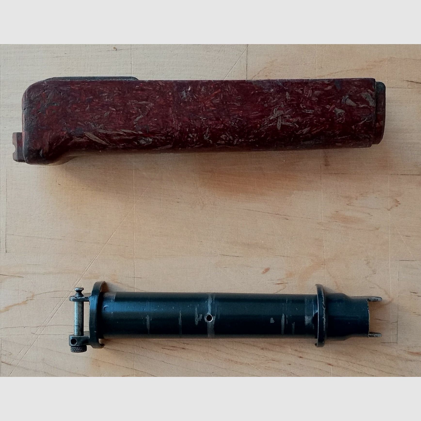 Klassische VZ.58 Ersatzteile unterer Handschutz und Halterung für oberen Handschutz / Beaver Barf