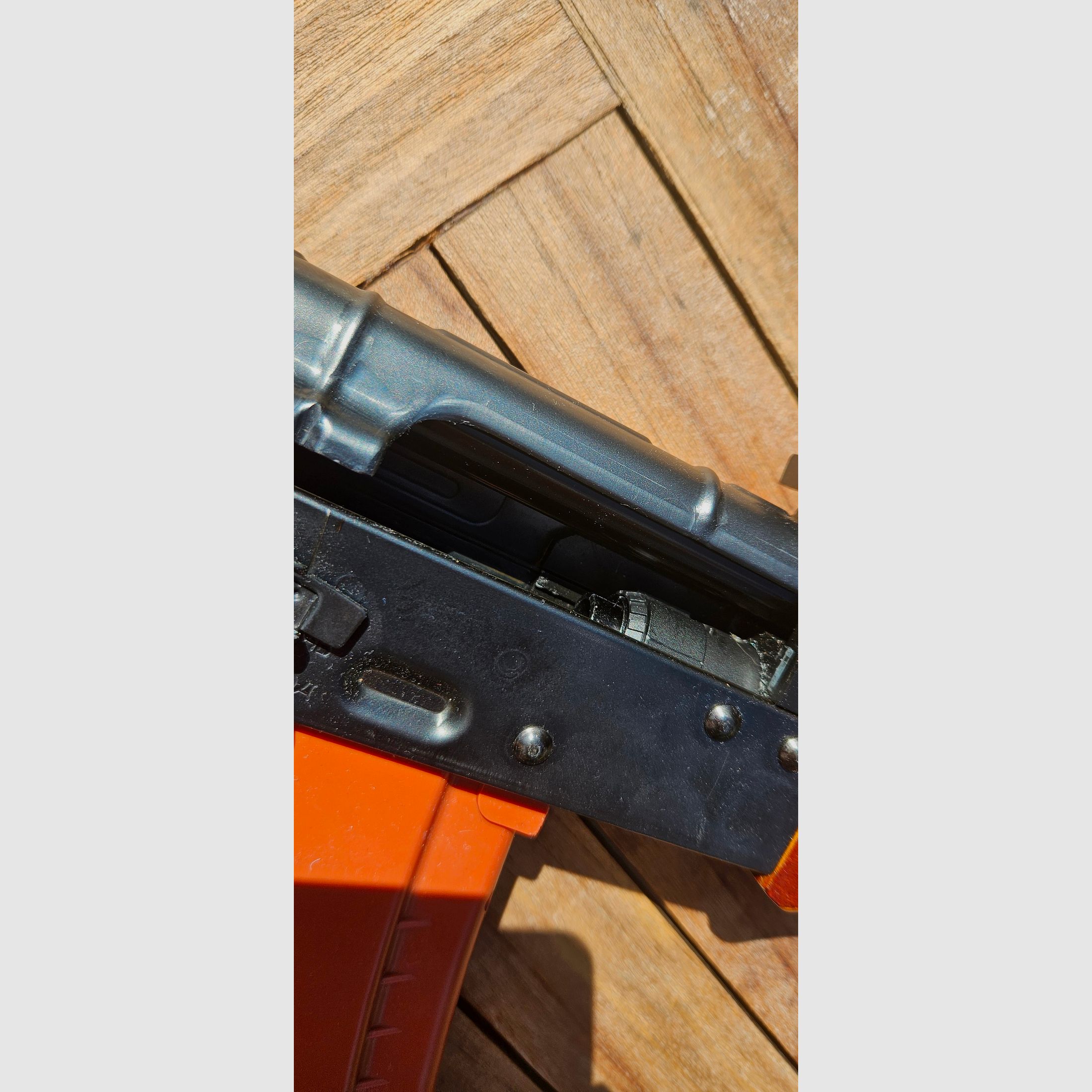 Wei-ETech AK-74 Vollmetall Echtholz AWSS Open-Bolt Gas-Blow-Back