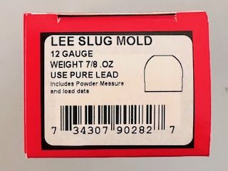 Lee Slug Mold 12 Gauge 7/8 oz #90282