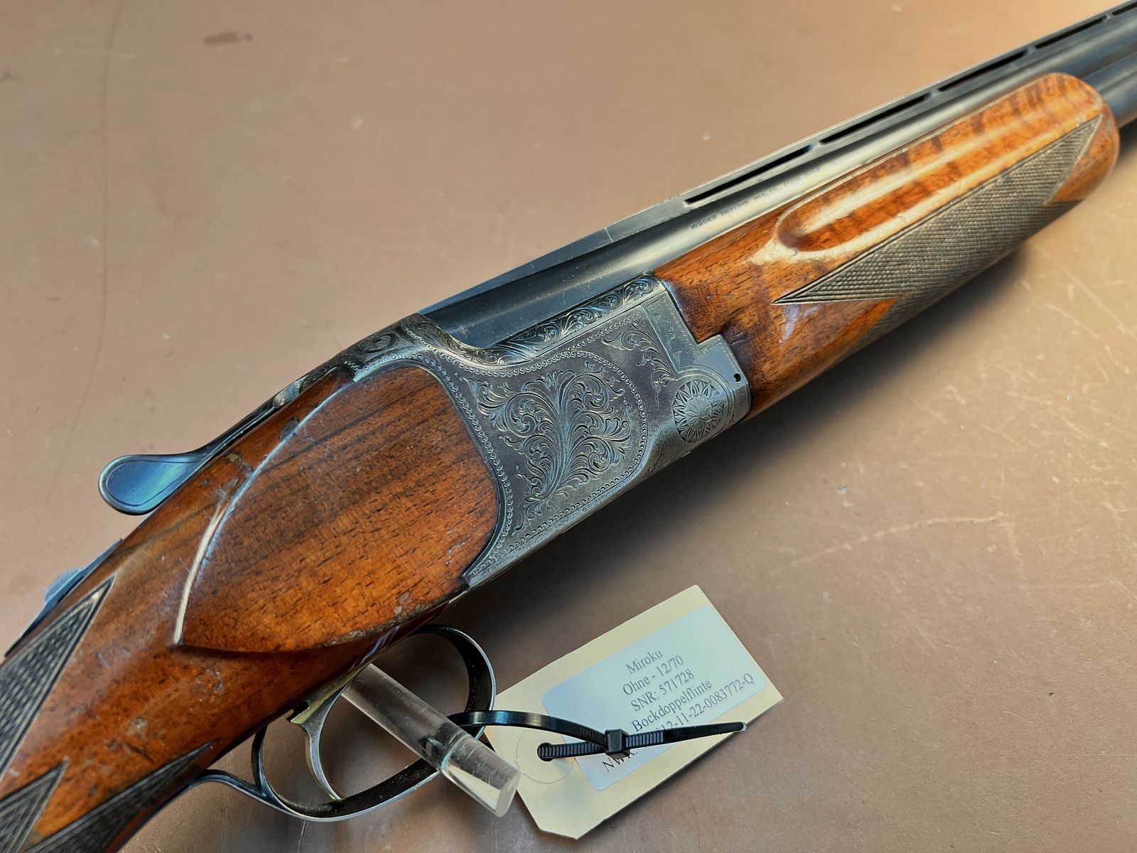 Bockdoppelflinte Anschütz Miroku Sport 12/70 jagdlich geeignet! Kostenloser Versand!