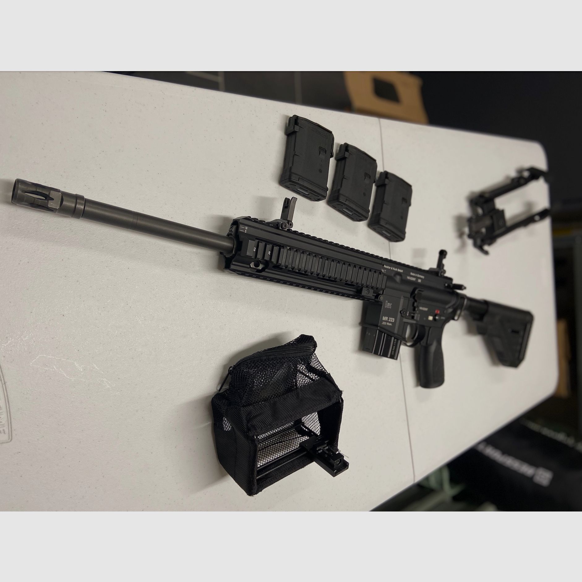 Heckler & Koch HK MR223 A3 in 16,5 Zoll - Komplettpaket zum Superpreis !!