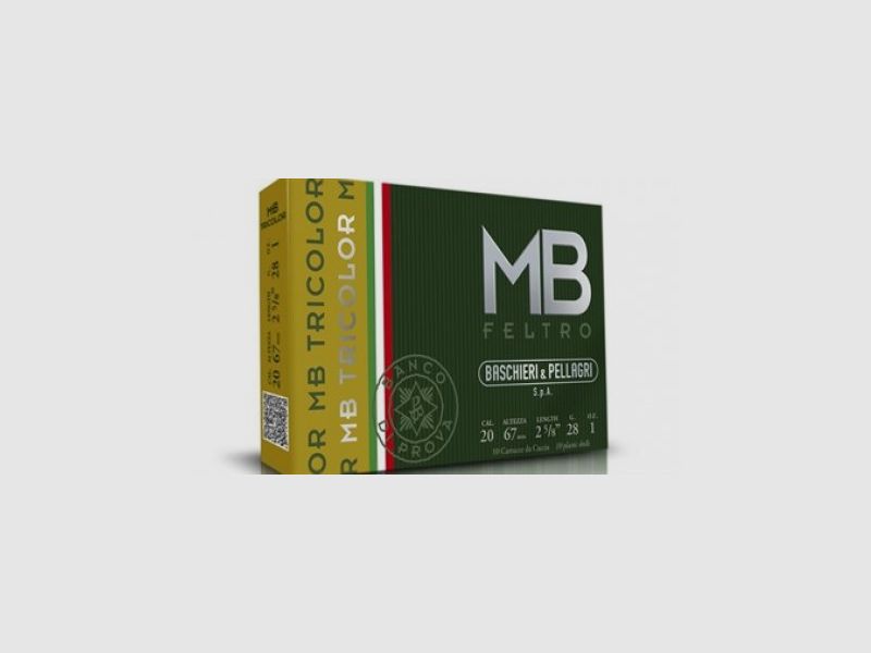 BASCHIERI & P. MB TRICOLOR cal.20 pb.5