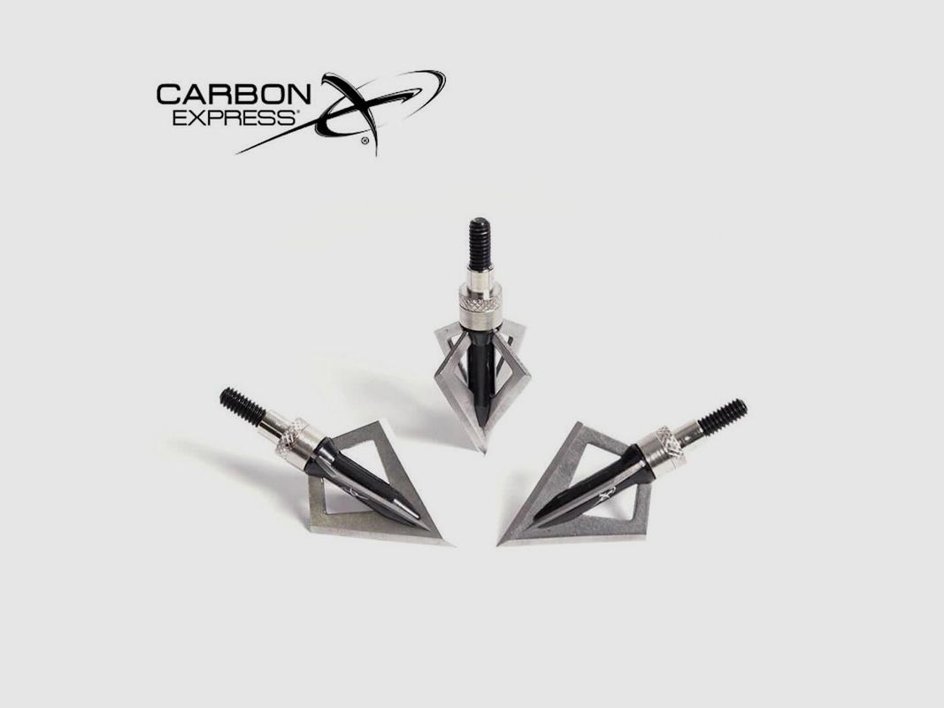 CARBON EXPRESS - PUNTA DE CAZA QUAD PRO 100GR (6.47G) 1IN (25.4MM) 3UD, imagen 1 de 4