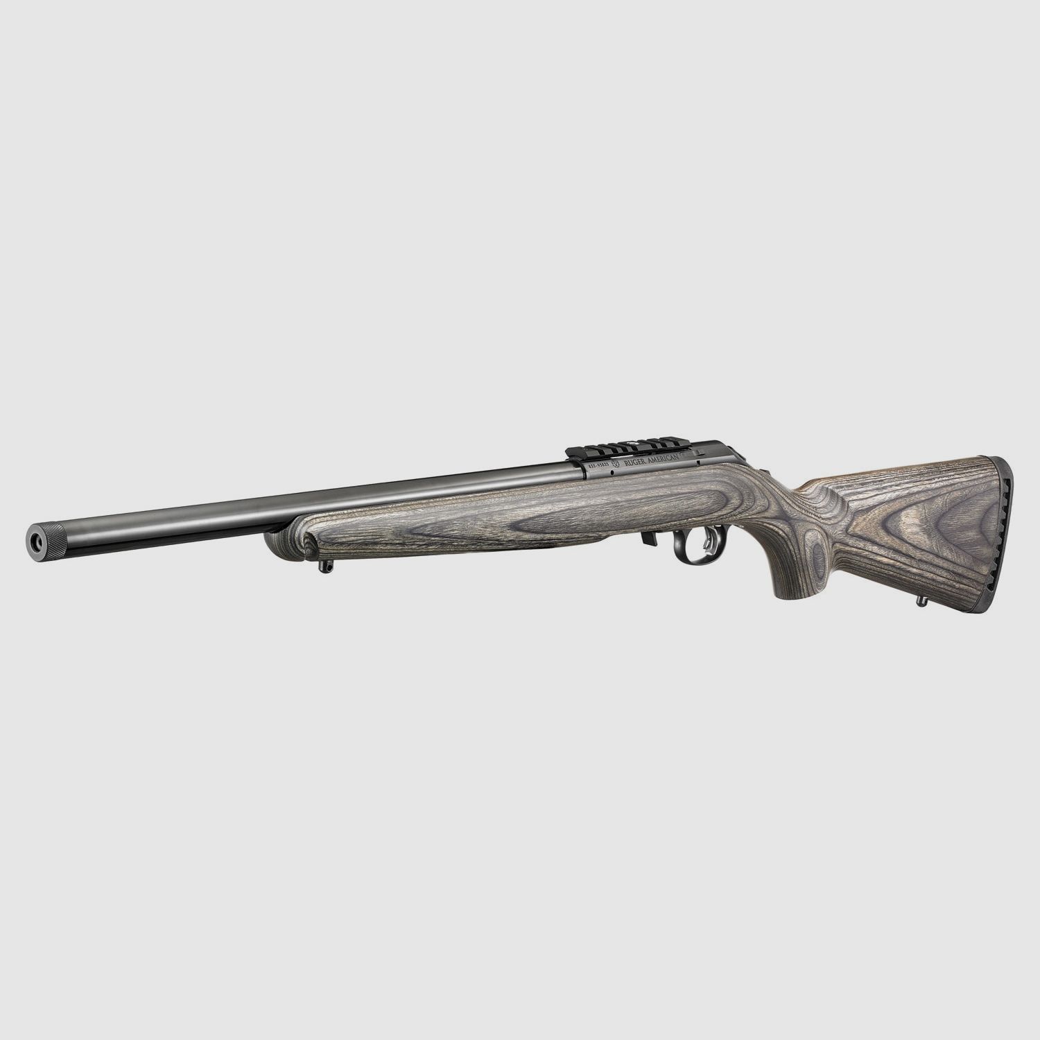 Ruger American Rimfire Target Satin Blued 18″ – .22 WMR – 1/2″x28, Bild 3 von 5