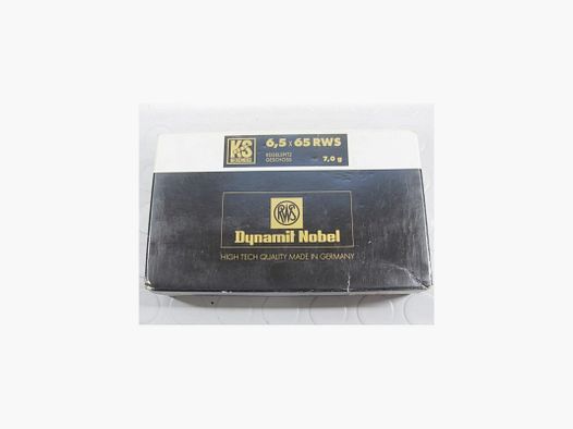 RWS CARTOUCHES 6,5 X 55 GR 108 PCS