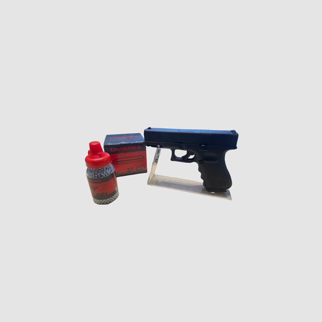 GLOCK 19 M.O.S. - FIXED SLIDE - CO2-PISTOLE - SET