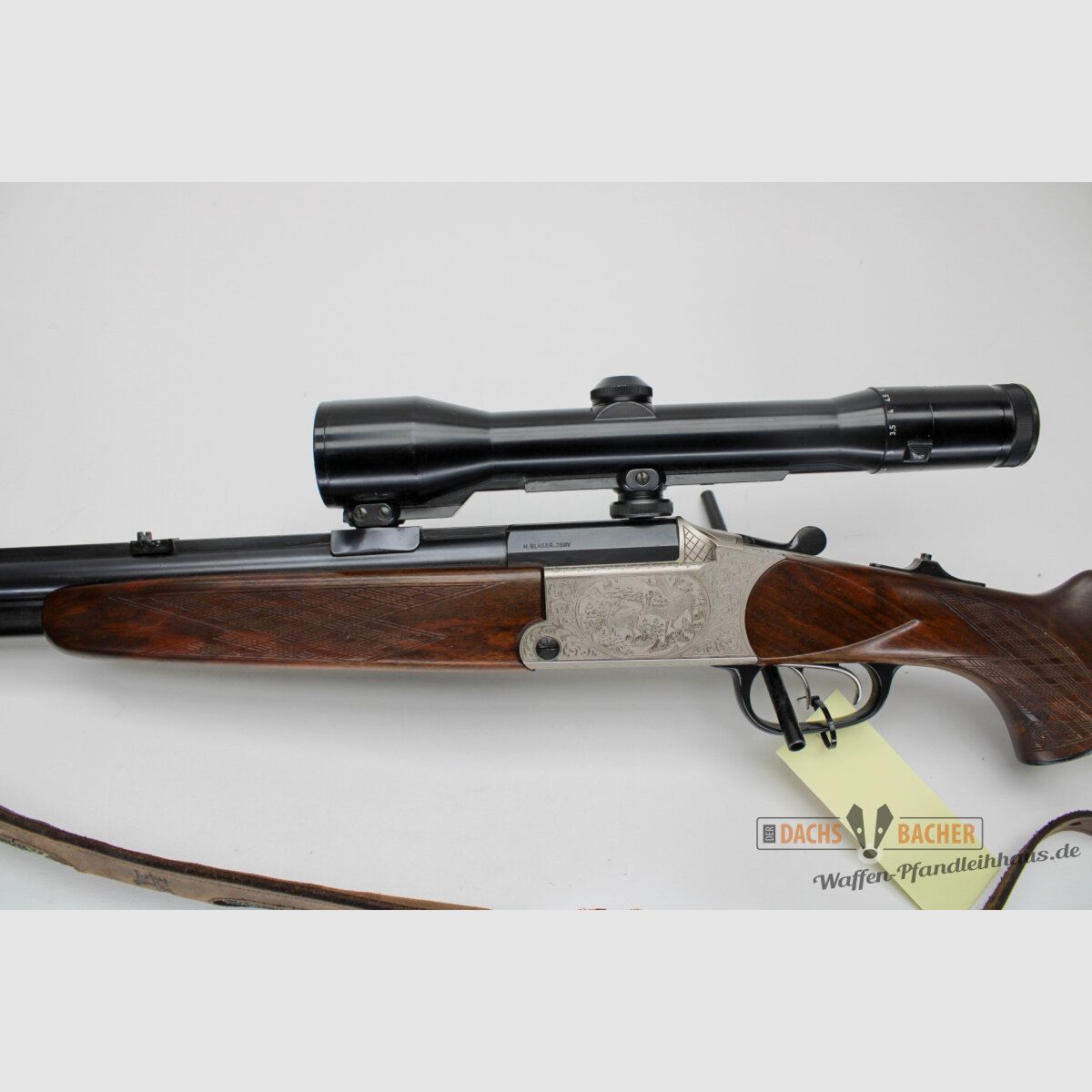 BBF Bockbüchsflinte Blaser ES700 Kal. 7x65R + 12/70 mit Zeiss Diavari Z 1,5-6x42 LINKSSCHÄFTUNG