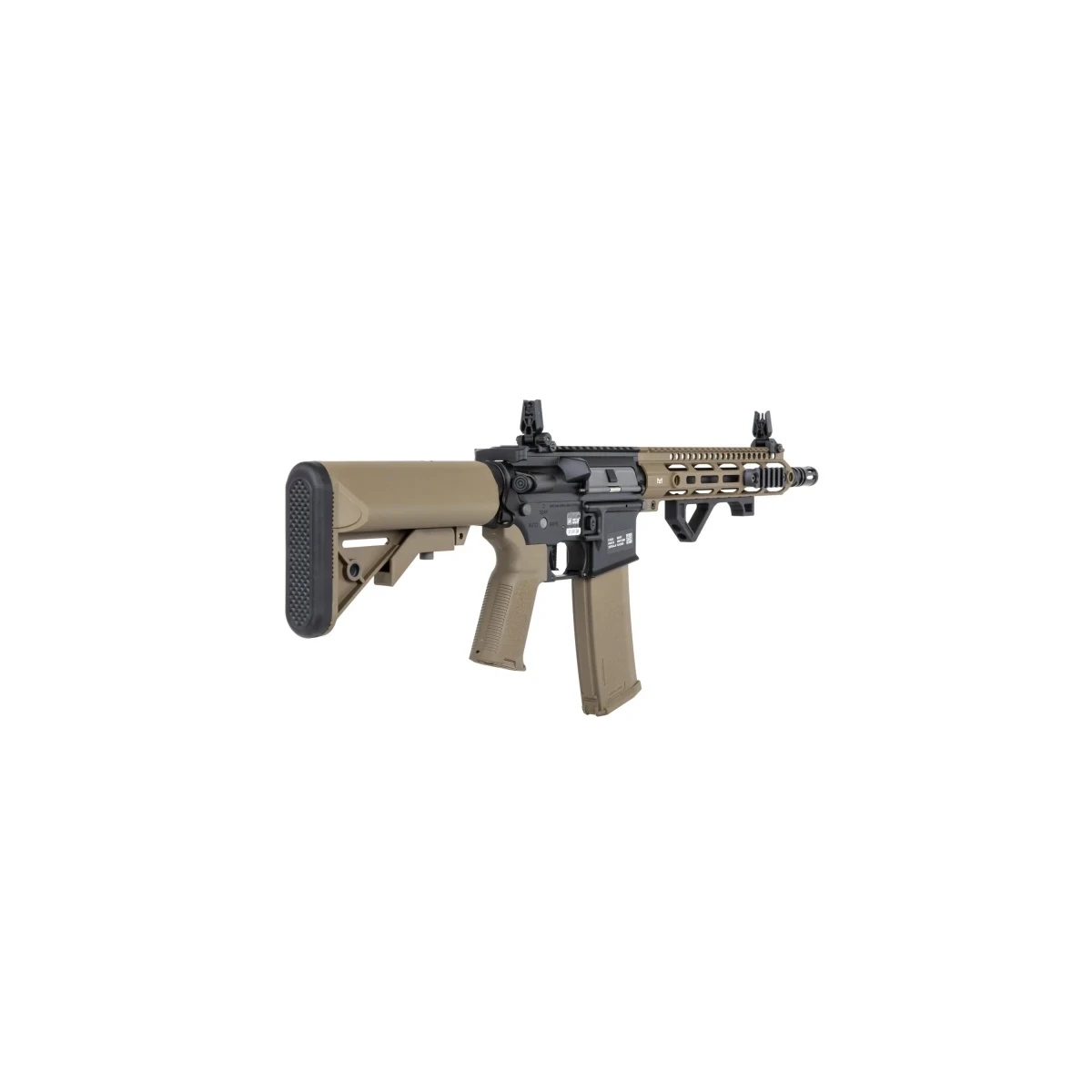 SA M4 Carbine M-LOK (SA-P20 PRIME™ Aster II ETU BLDC™) Softair Gewehr Frei ab 18 – Schwarz/Tan -F-