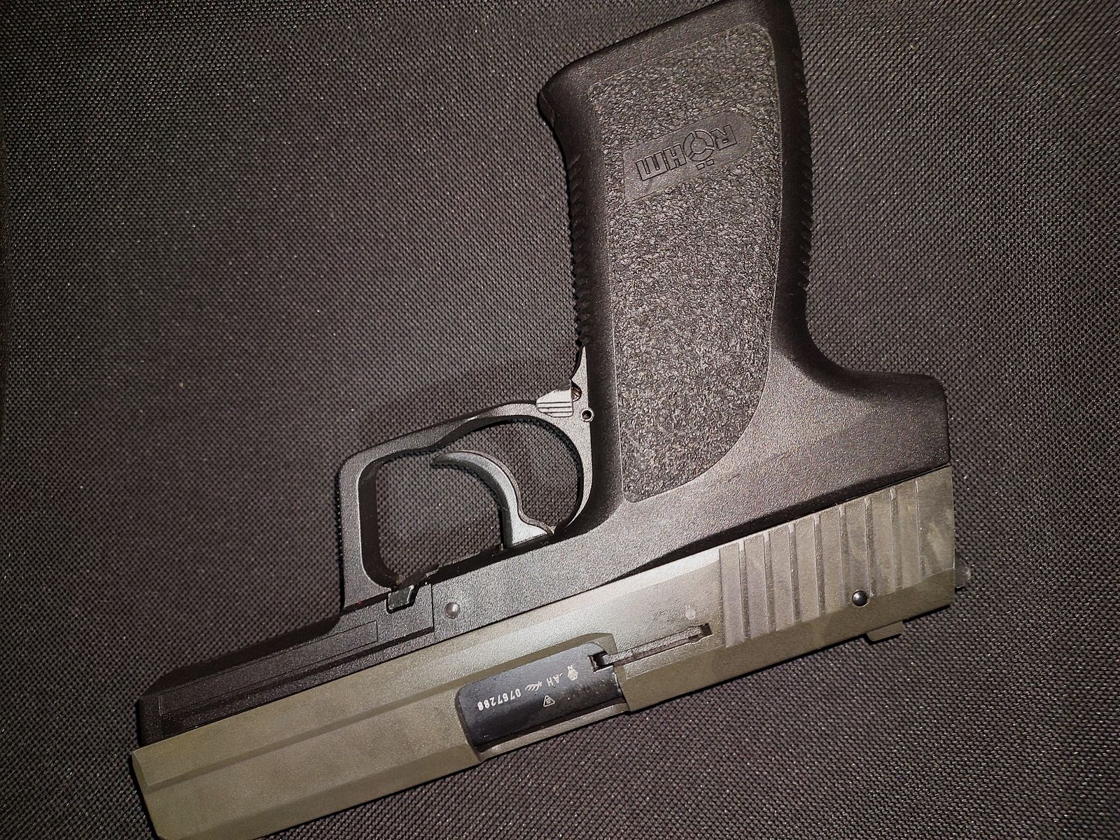 Röhm RG96 Pistolet à blanc brunie (PTB 699) RG 96