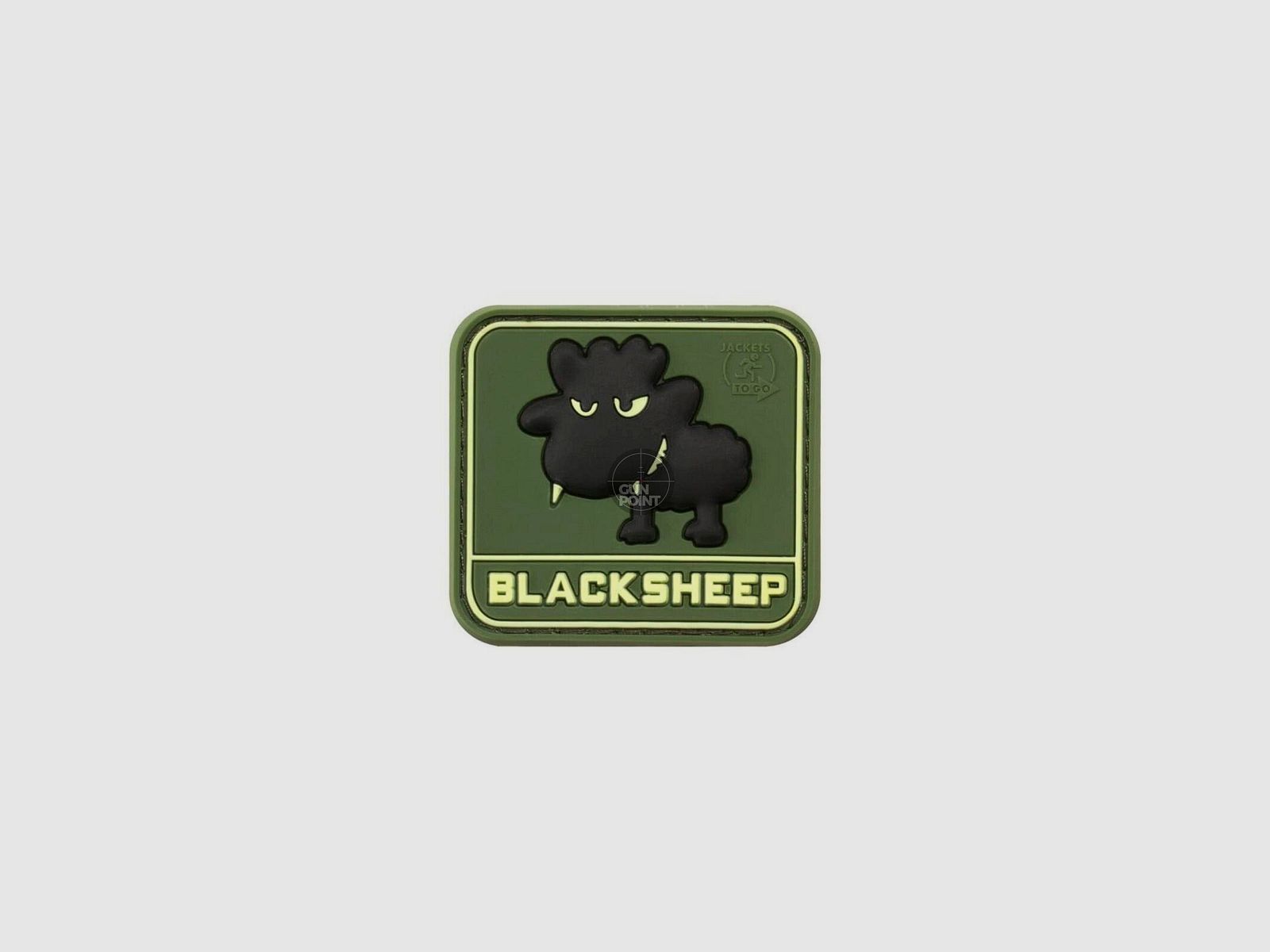 JTG Little Black Sheep Rubber Patch-Forest