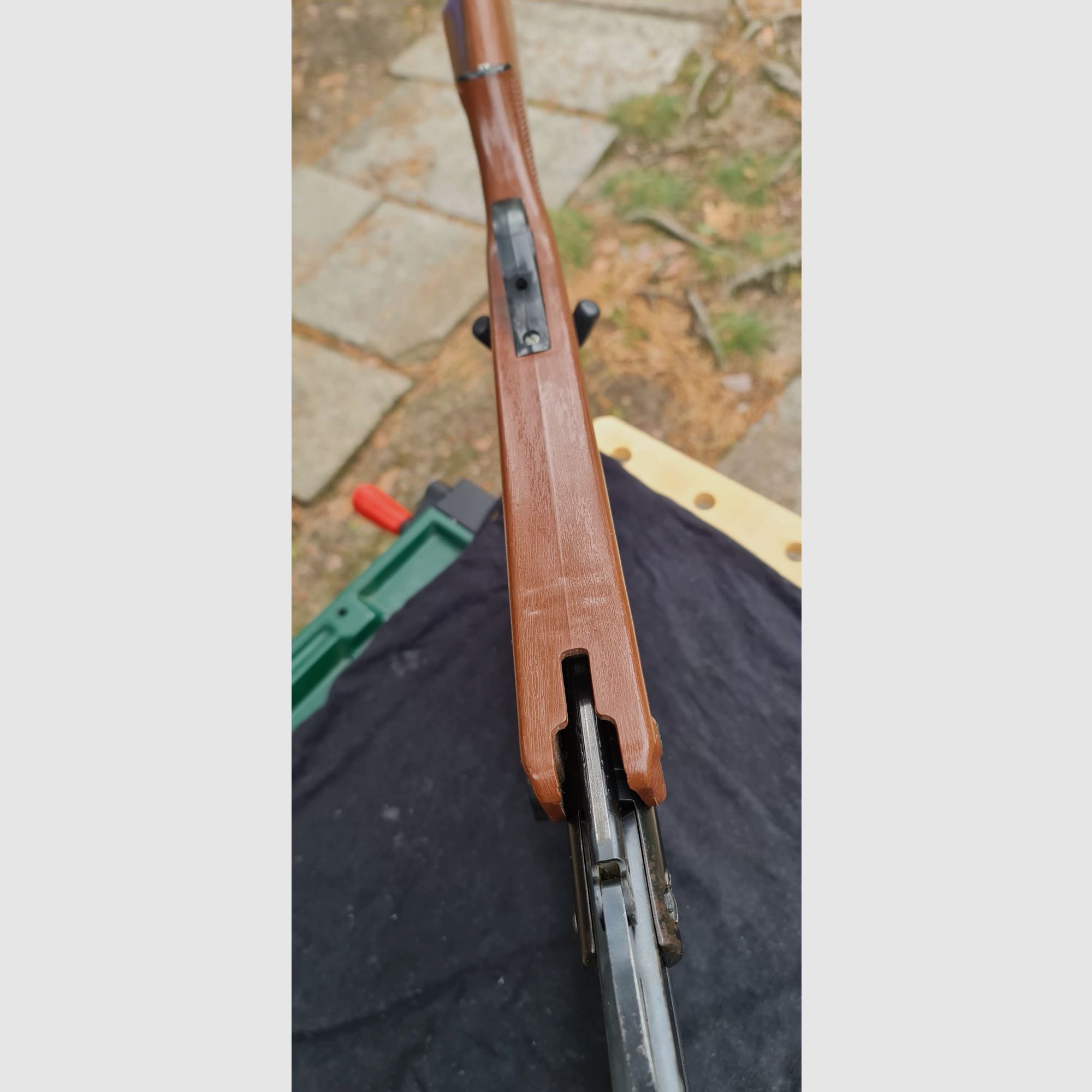 Luftgewehr Haenel 304 Kaliber 4,5mm (.177) Knicklauf -Schaft ohne Risse und Brüche-