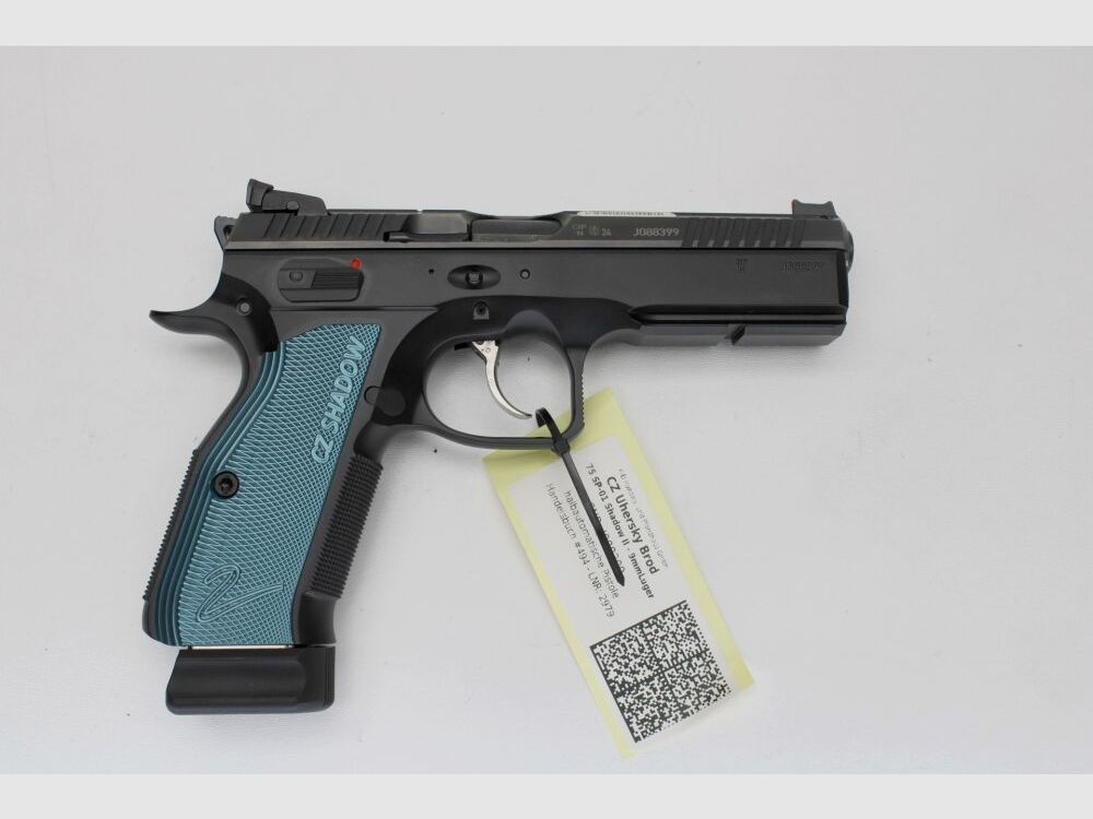 Pistole CZ Uhersky Brod 75 SP-01 Shadow II Blau Shadow 2 9mmLuger