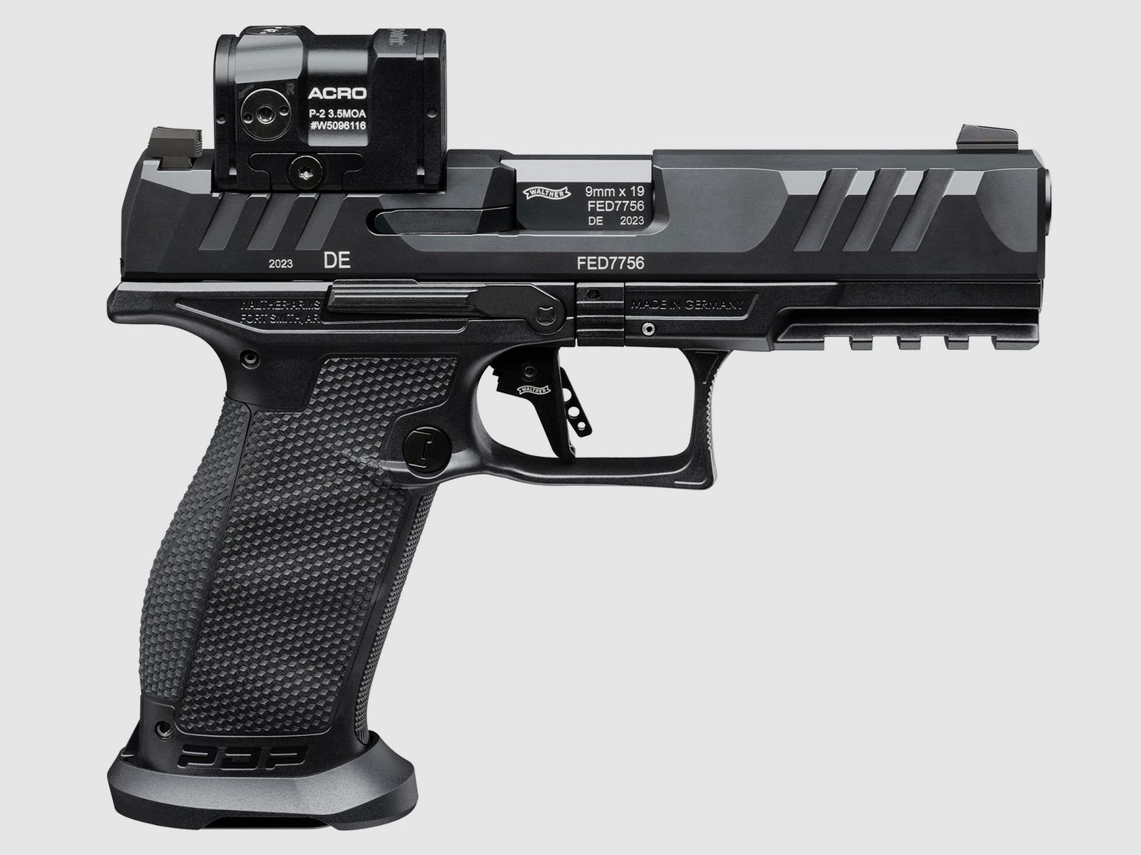 WALTHER PDP FS PDP FULL SIZE 4.5" PROFESSIONAL ACRO 9x19 semi-automatic pistol