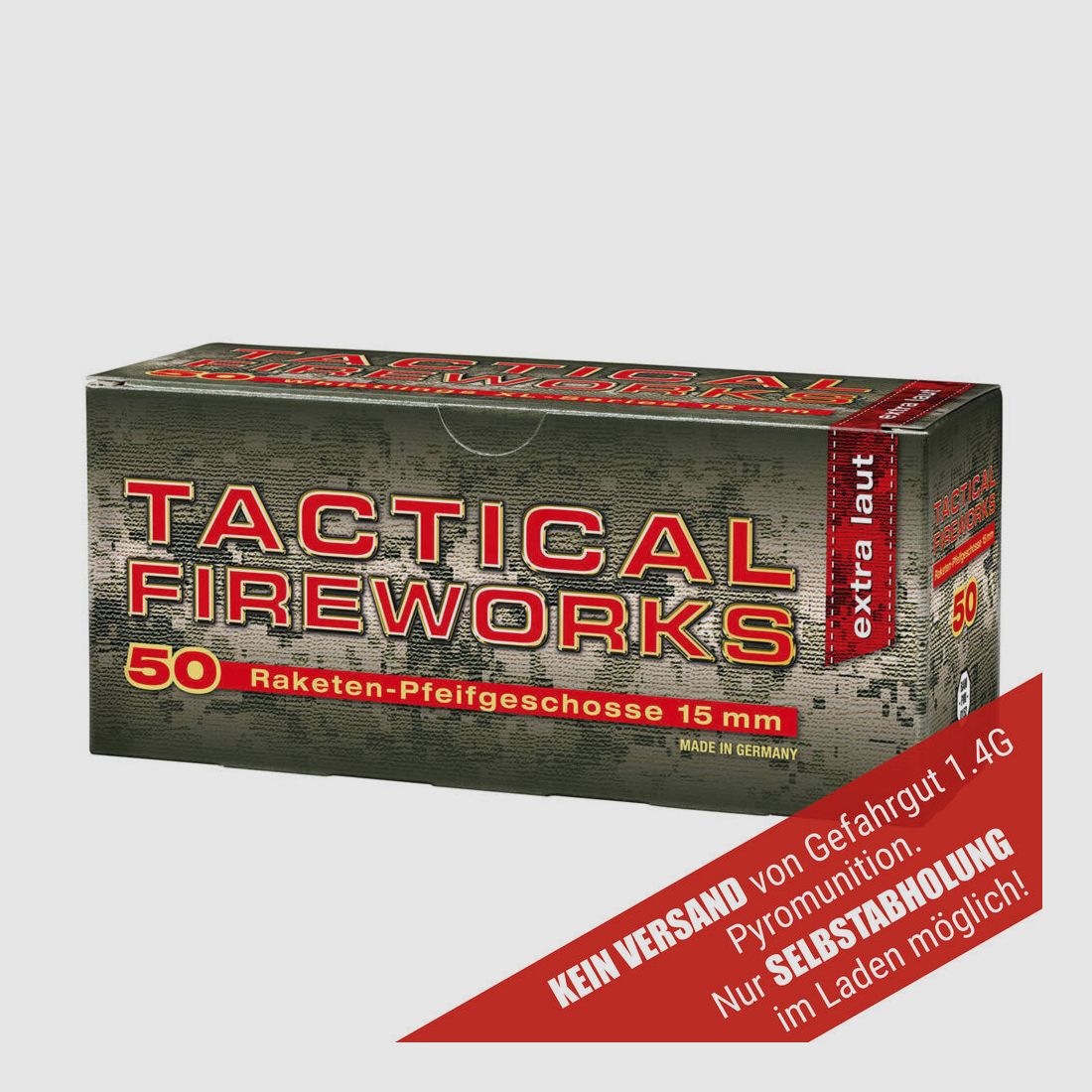 UMAREX Tactical Fireworks Whistle 15mm / Whistle Cartridge / 50 pcs.