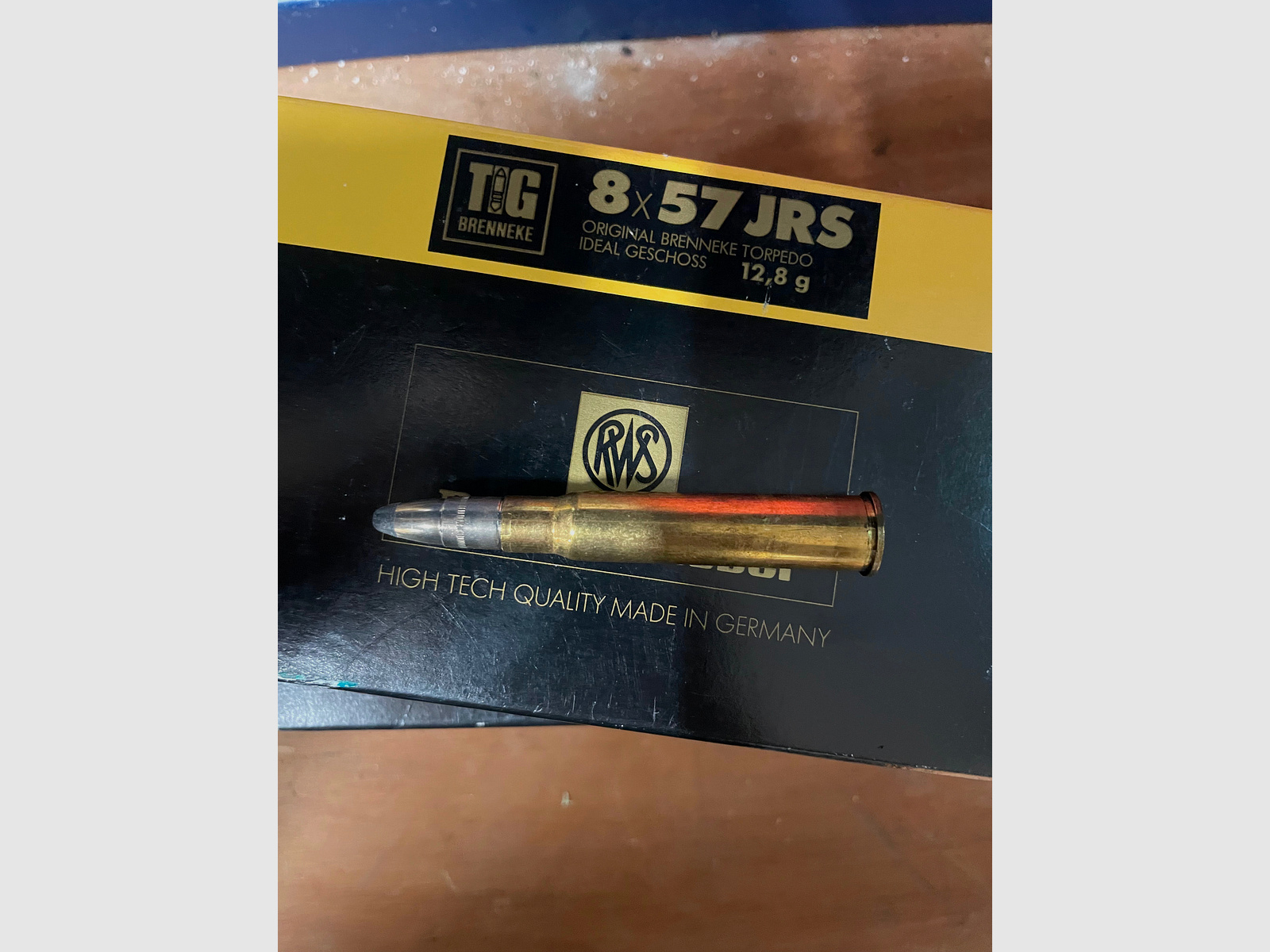 RWS Dynamit-Nobel 8x57 IRS Brenneke TIG 12.8gr/198gb