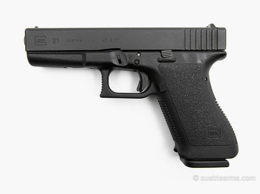 Glock 21, arme d'occasion en état comme neuf, .45 ACP