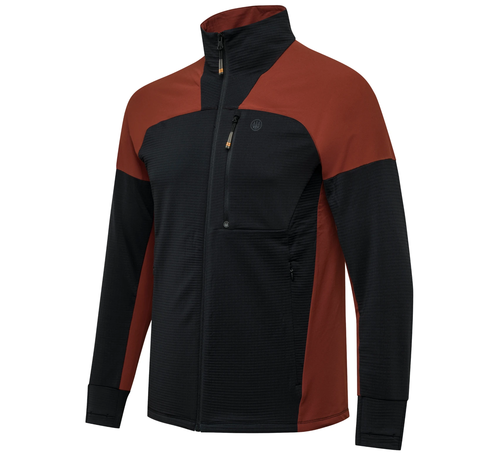 Beretta Kruma GridTech Fleece Jacket P379 - Black/Madder, image 1 of 5