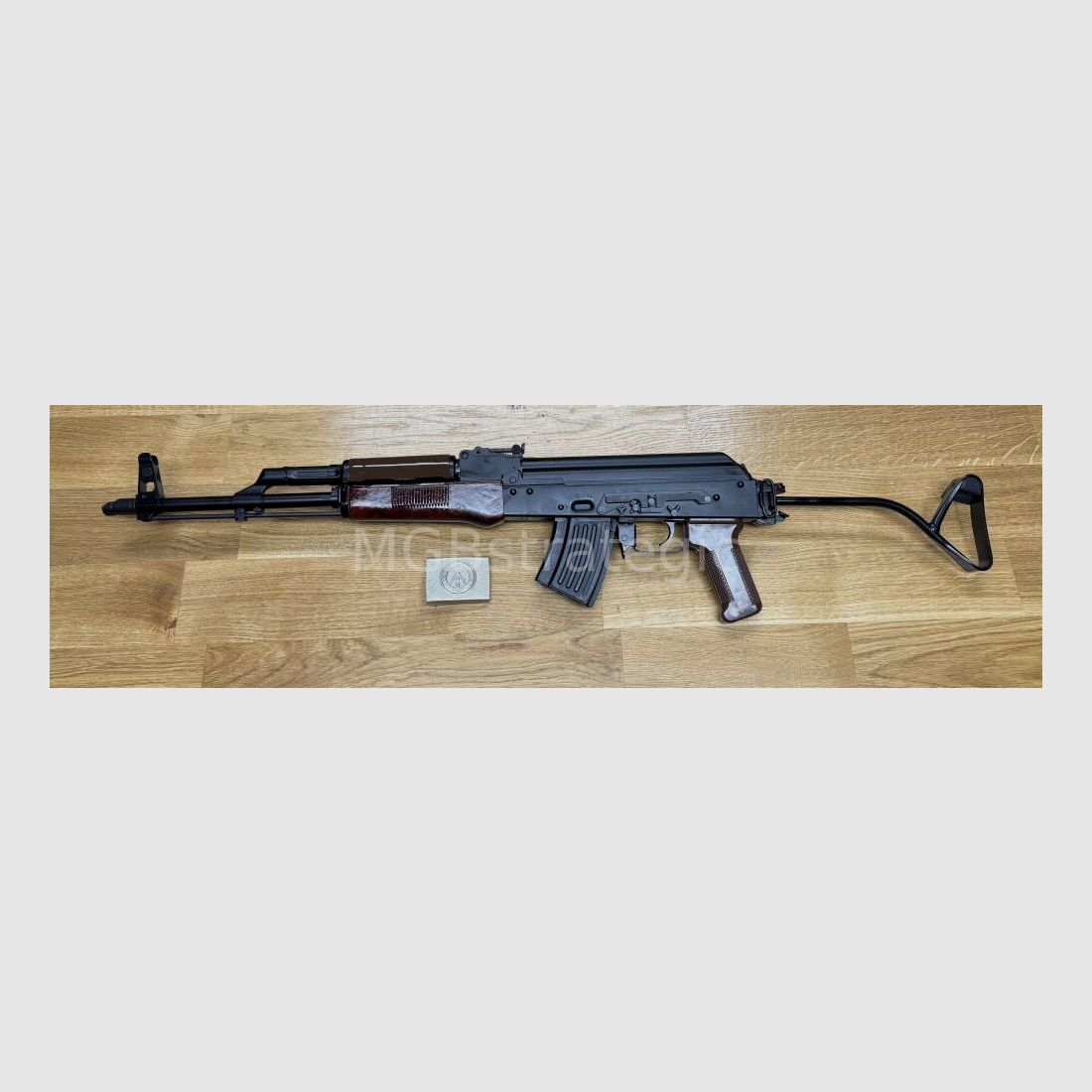 Original NVA MPi KMS-72 attachments - WBP Jack - semi-automatic rifle 7.62x39 MGBs Retro version - bayonet can be mounted - Made in Poland - AKM AK47 AK74 system - MPi KMS 72 style