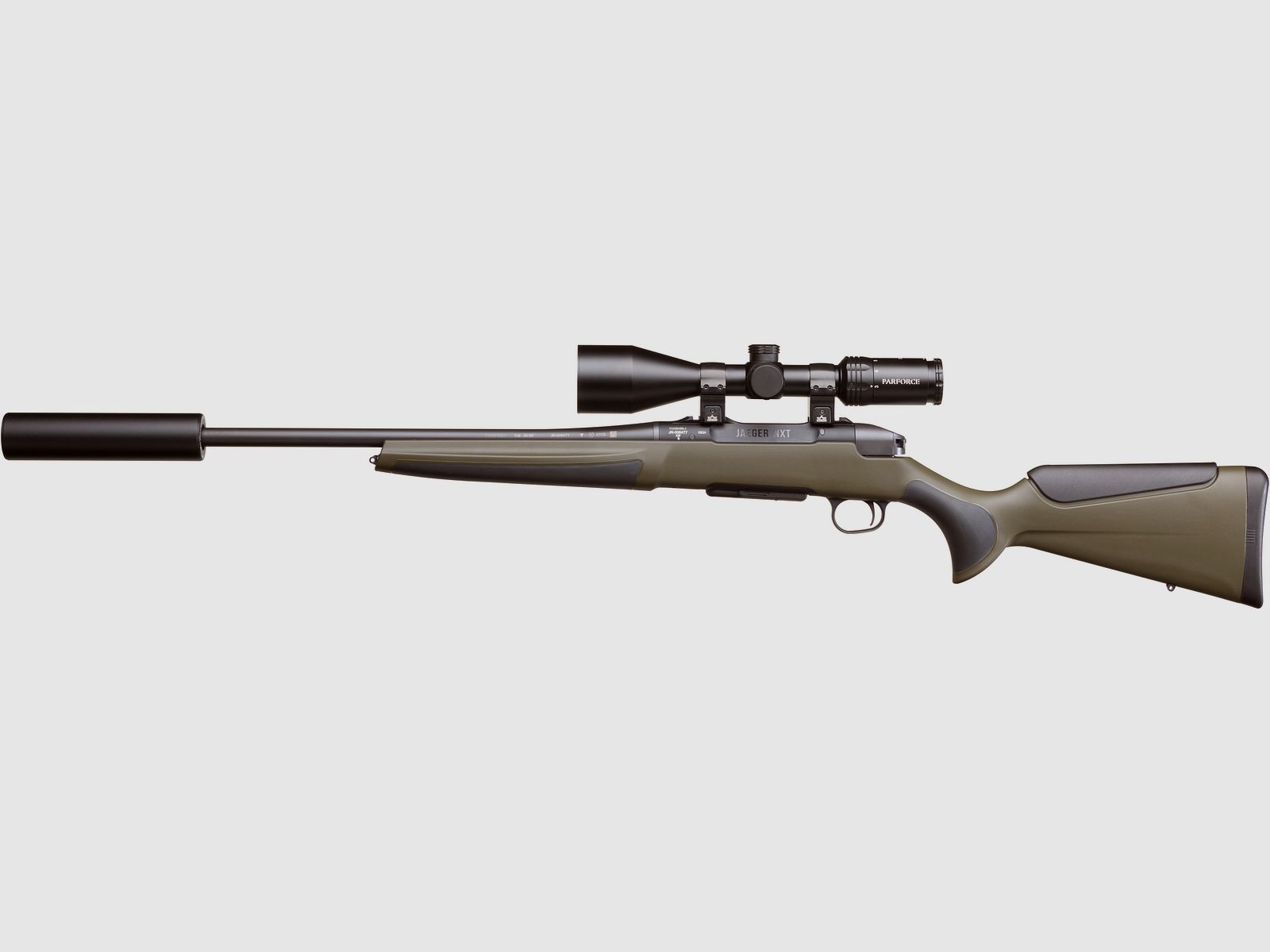 Offerta completa Haenel NXT Composite con Parforce PZ1 3-12x56i PA, calibro .308 Win.