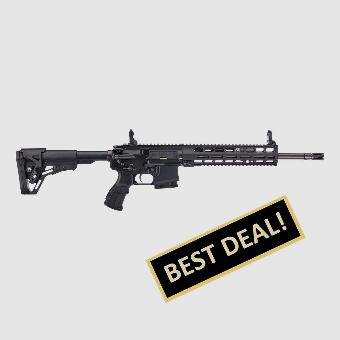 Haenel semi-automatic rifle CR 223 M-LOK handguard .223 Rem. barrel length 368 mm | Direct trigger long black not sportingly approved