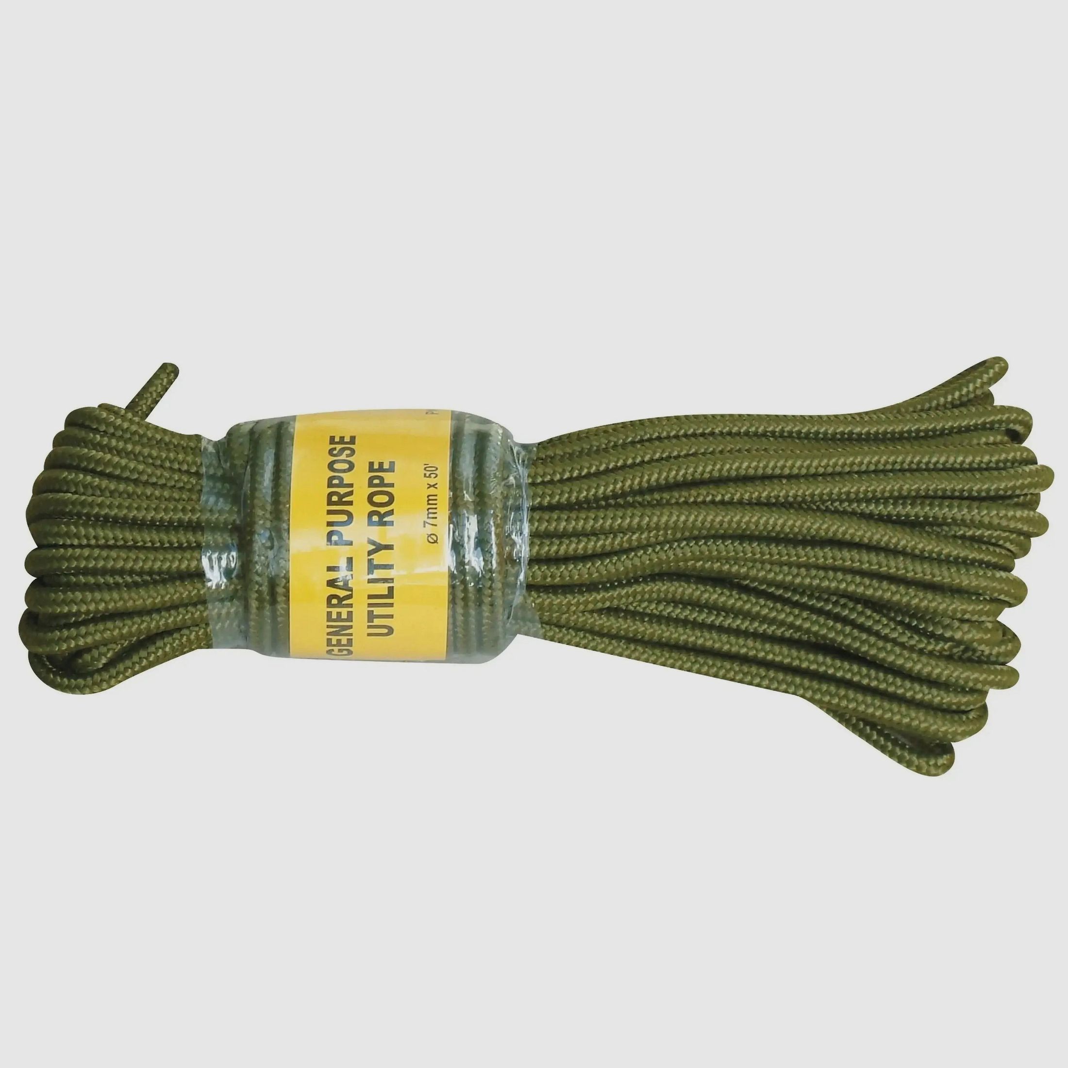 Mil-Tec Commando Touw 7 mm - Olijf