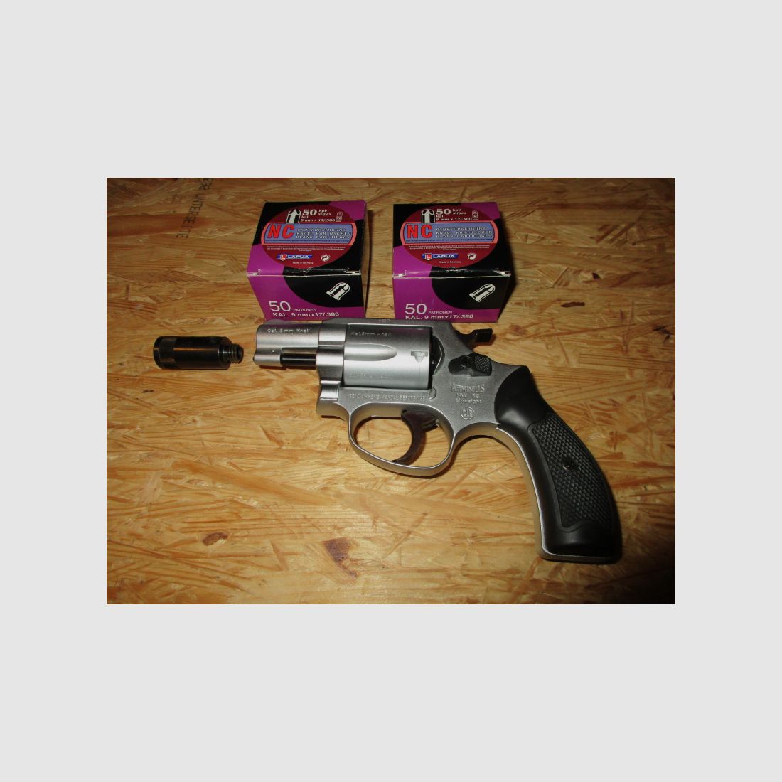 Arminius HW 88 Cal. 9mm Knall PTB Revolver