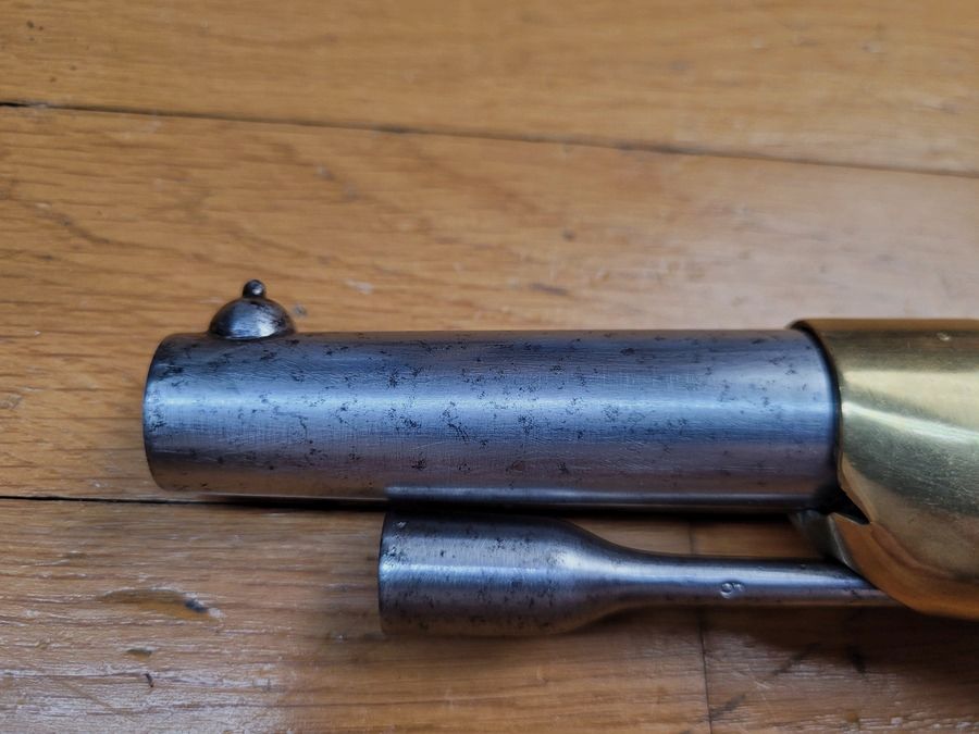 Sehr schöner französischer Pistol Modell 1822 TBIS – neu gebaut unter dem Zweiten Kaiserreich – M.I St Étienne – April 1855 – Mono-Nummer – Seltenheitszustand für ein sehr schönes Exemplar – TBE+, Bild 23 von 25