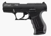 UMAREX Walther P99 Nero Cal. 9mm P.A.K. Usato