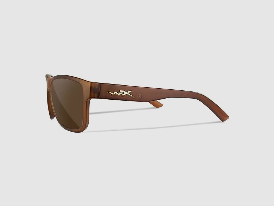 Okulary Sportowe Z Brązowymi Soczewkami Wiley X OVATION Brown Lenses Matte Rootbeer Frame, zdjęcie 4 z 5