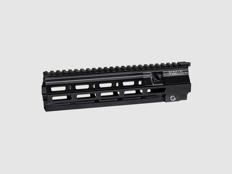 GEISSELE AUTOMATICS HK RAILS GEISSELE AUTOMATICS 10.5″ HK416 SUPER MODULAR RAIL SMR M-LOK BLACK, image 1 of 2
