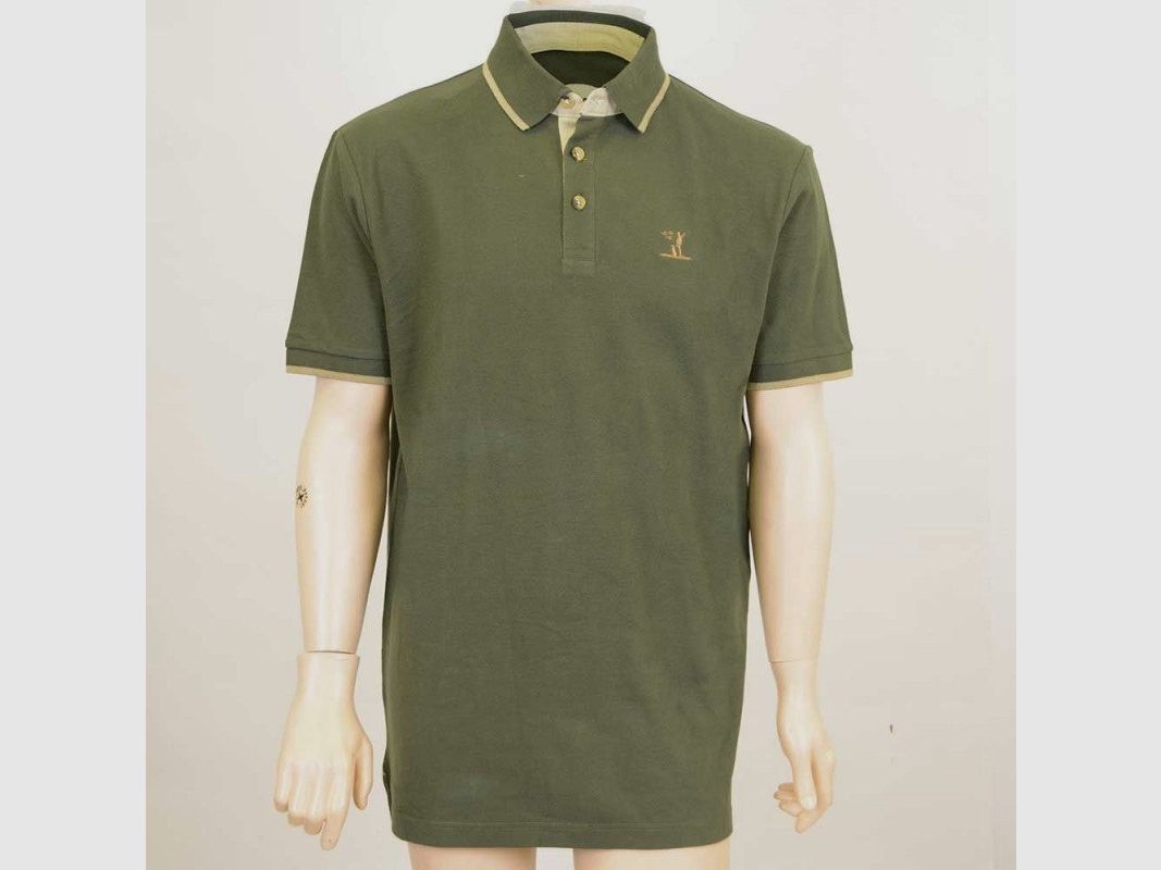 Percussion geborduurd poloshirt
