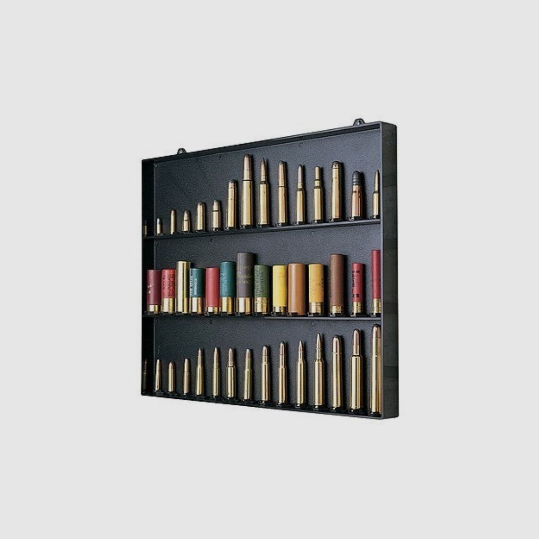 MTM Patronendisplay für die Wand (Patronen nicht im Lieferumfang)