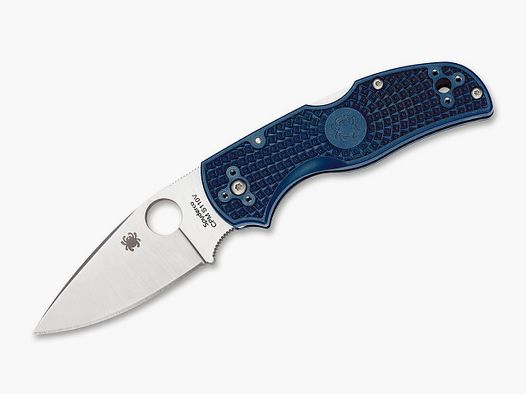 Cuchillo de bolsillo SPYDERCO NATIVE 5 PLAIN DK BL C41GPDBL5