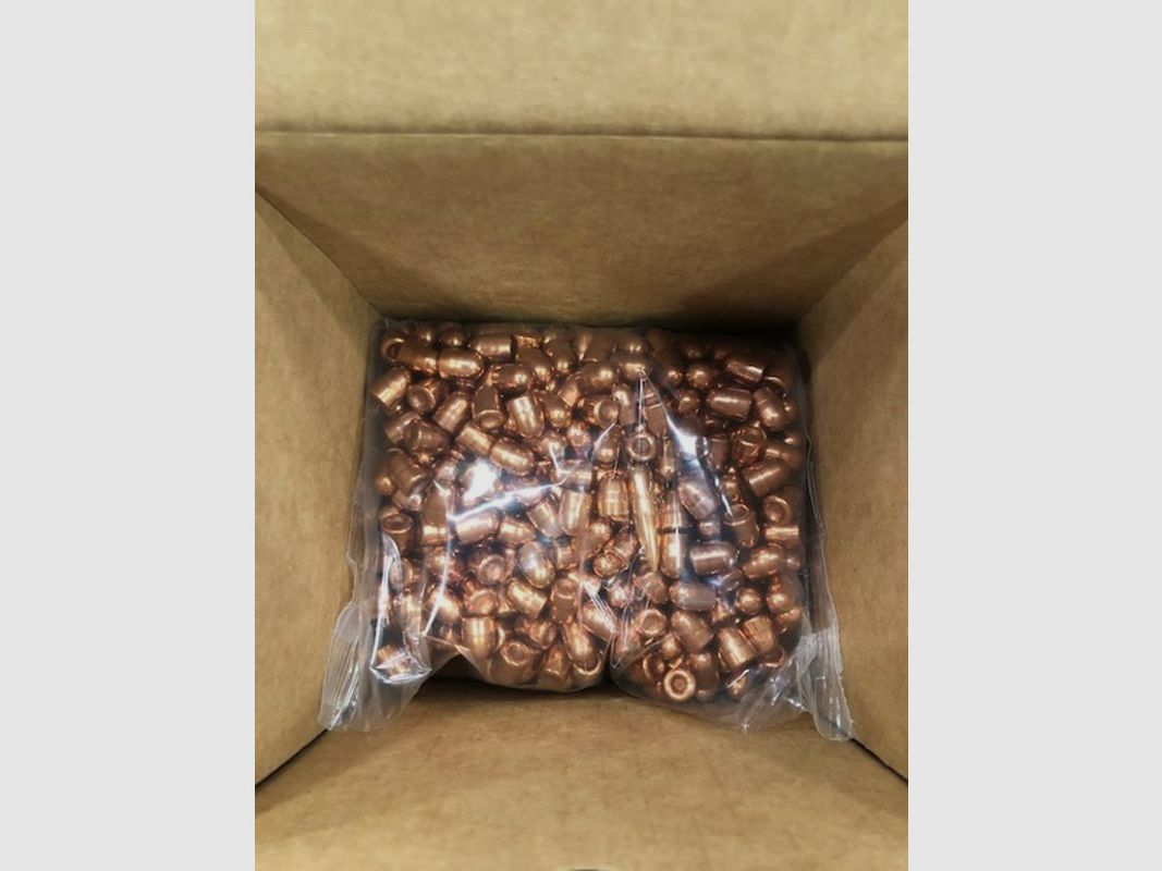 FIOCCHI BALAS CUBIERTAS DE COBRE 380 GR100 RNCP, imagen 2 de 2