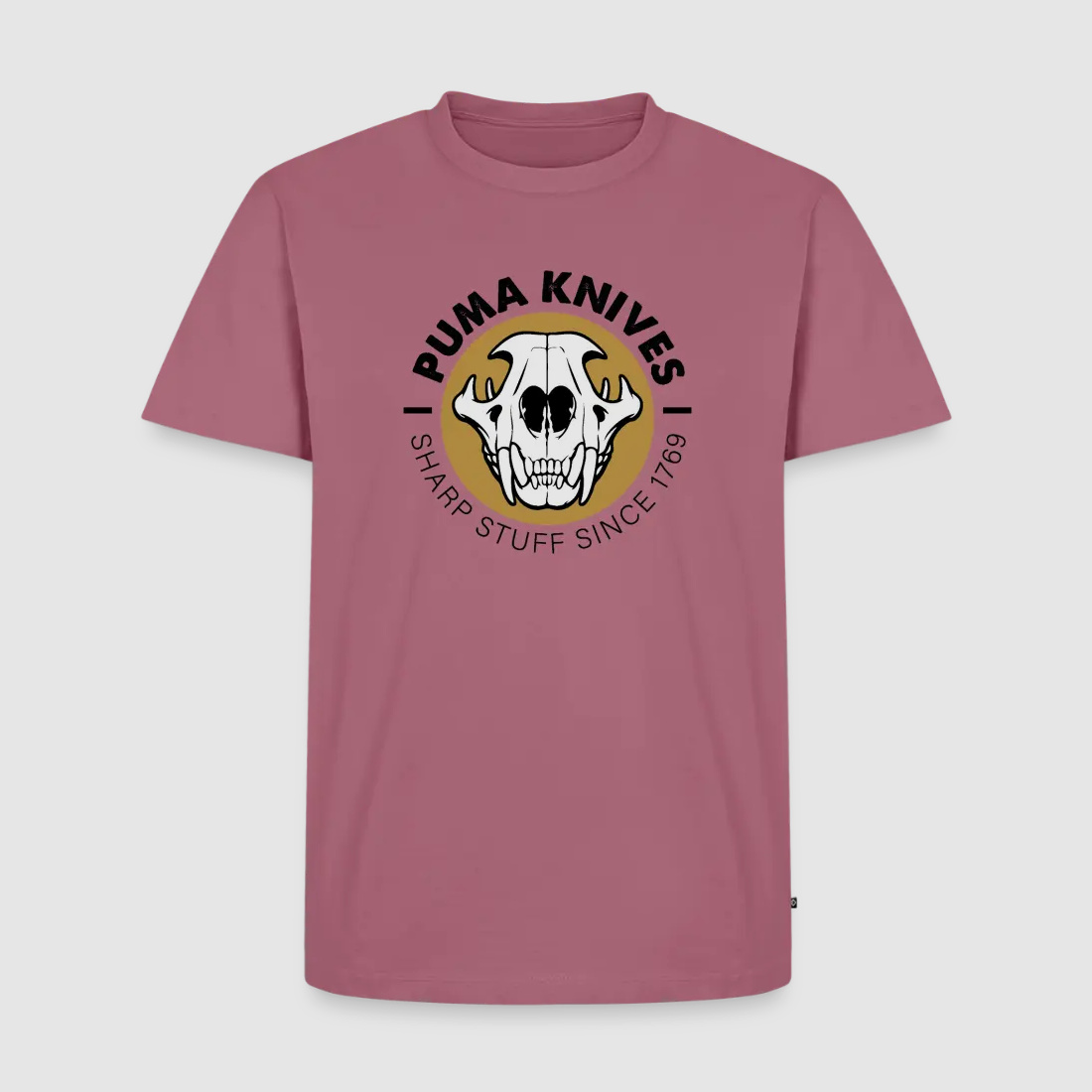 PUMA Men’s Premium T-Shirt "Skull Frontal Sharp Stuff"
