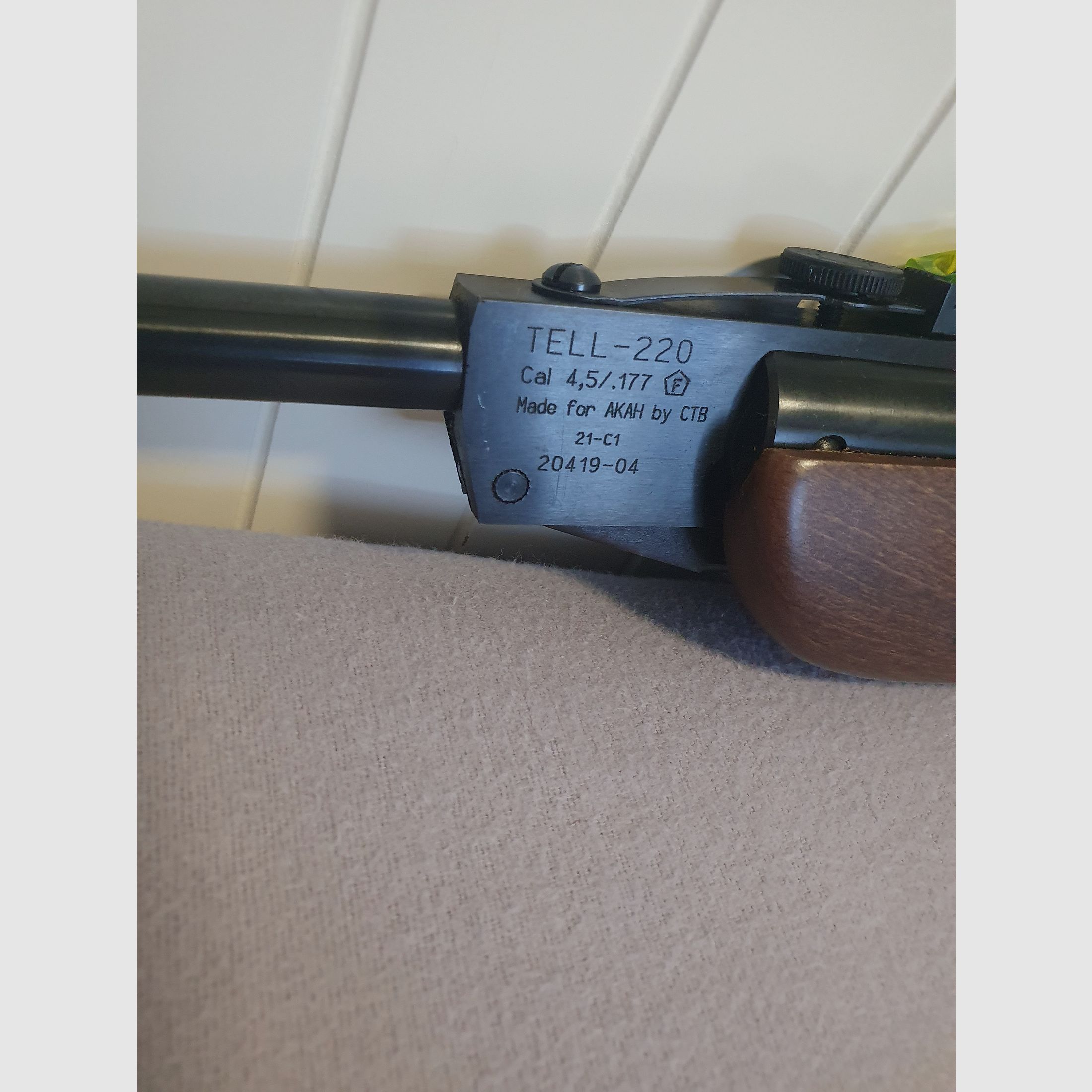 AKAH Tell 220 Knicklauf Luftgewehr 4,5 mm