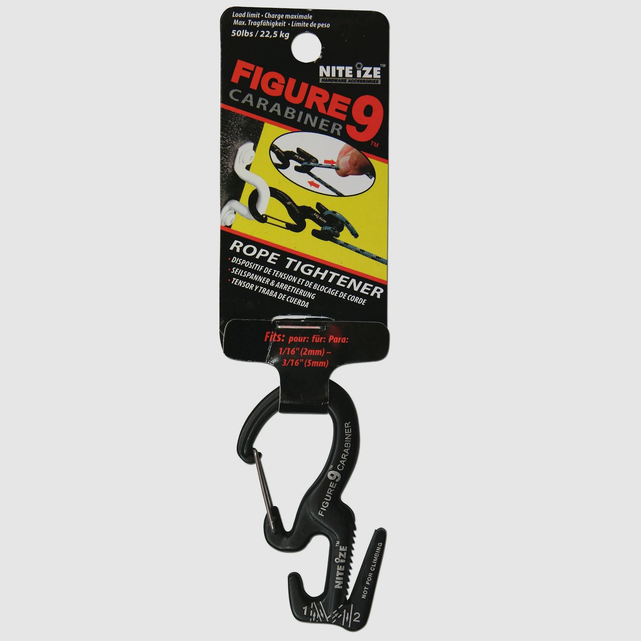 Nite Ize Seilspanner + Karabiner Figure 9