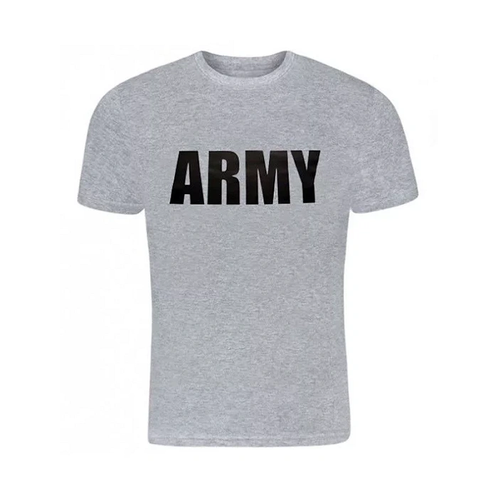 Tigerwood Army T-shirt grijs, afbeelding 1 van 8