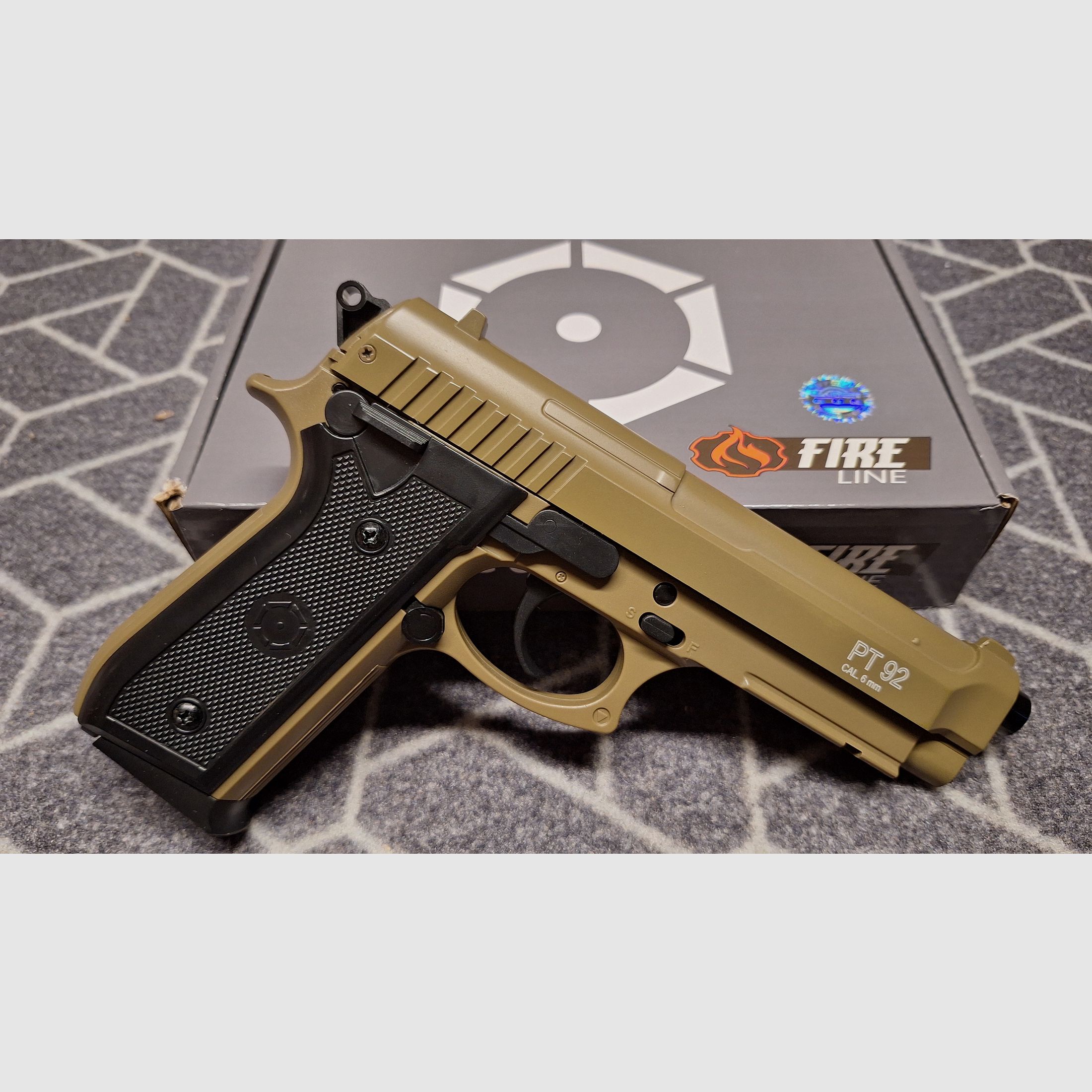 Desert Eagle/Beretta PT92/DL60 Socom 3xAirsoft-Pistole-NEU!