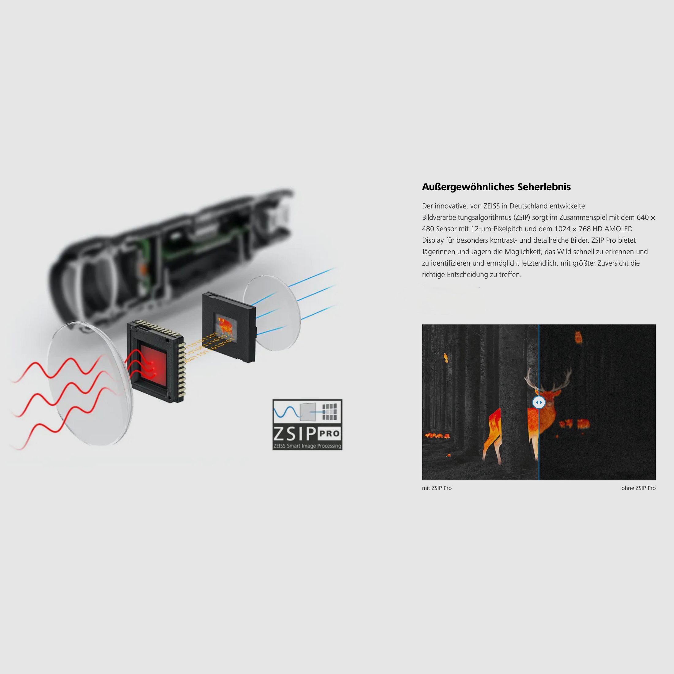ZEISS DTI 6/20 Wärmebildkamera Handgerät