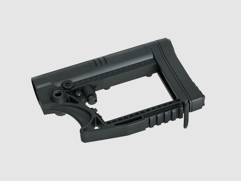 Schulterstütze für M 4 / AR 15 Modelle in Schwarz
