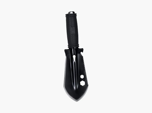 KH Security Pala Survival negra plateada