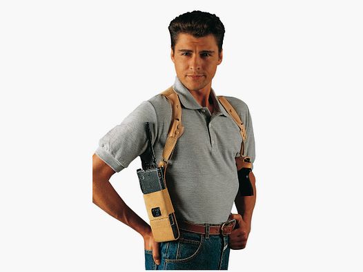 Carrying device for radio communication devices