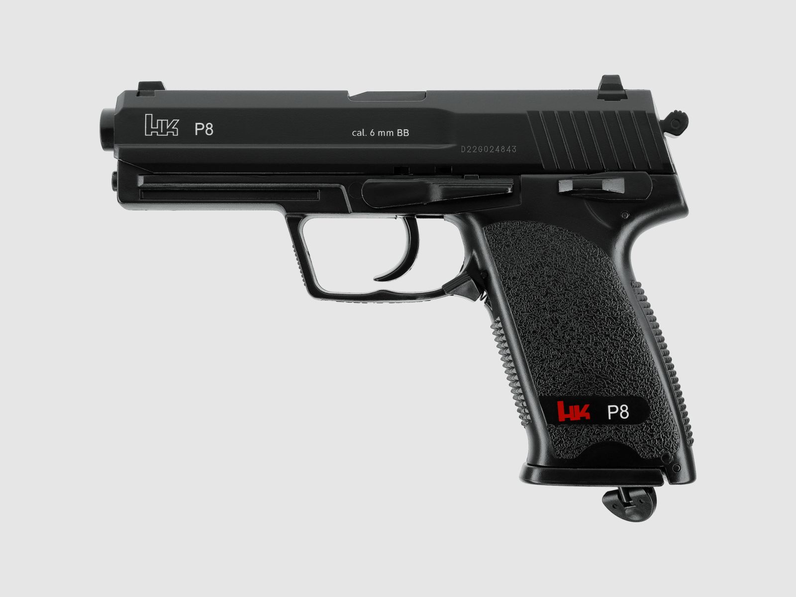 H&K P8 Co2 Airsoft en noir -F-